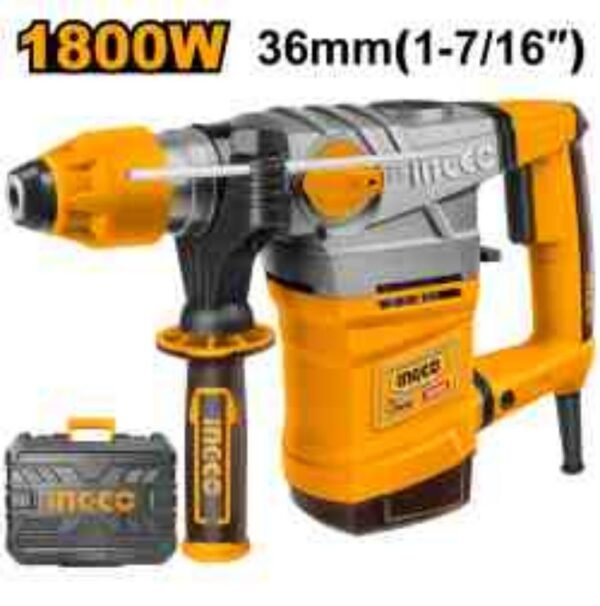 ROTOMARTILLO SDS PLUS 1800W 36MM CON MALETÍN
