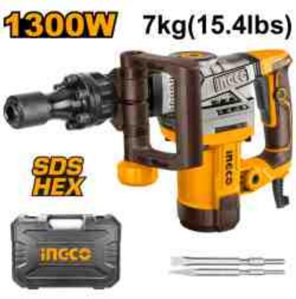 MARTILLO DEMOLEDOR INGCO 1300W 20J