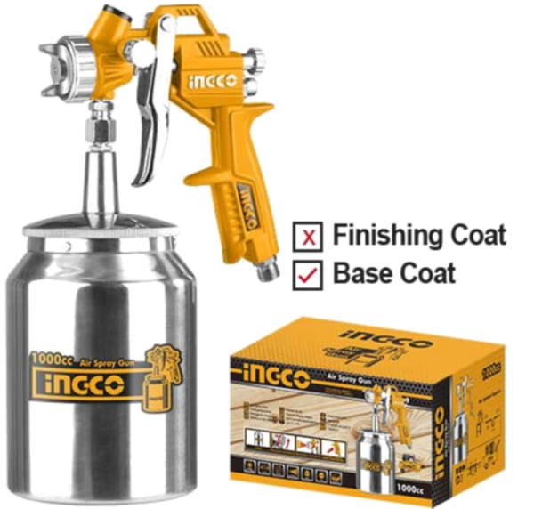 PISTOLA DE PINTAR INGCO 1000CC