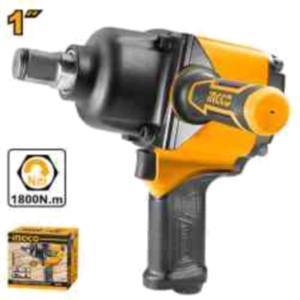 LLAVE DE IMPACTO NEUMÁTICA INGCO 1" 1800 NM
