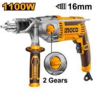 TALADRO CON PERCUTOR 1100W 16MM
