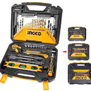 SET DE ACCESORIOS PARA TALADRO Y HERRAMIENTAS MANUALES INGCO 86 PIEZAS