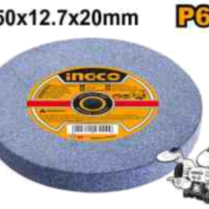 PIEDRA ESMERIL PARA AFILADORA INGCO 150 X 12.7 X 20 MM GRANO 60