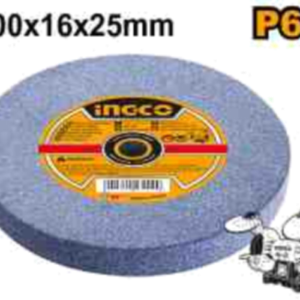 PIEDRA ESMERIL PARA AFILADORA INGCO 200 X 16 X 25 MM GRANO 80