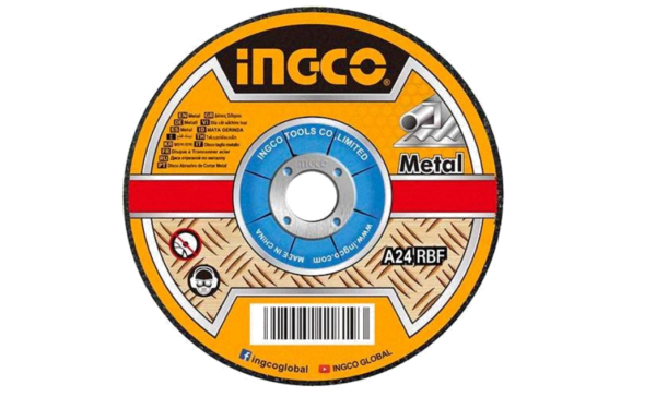 DISCO DE DESBASTE PARA METAL INGCO 115 MM
