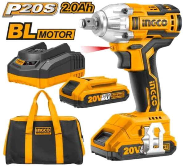 LLAVE DE IMPACTO 20V 300N.M BRUSHLESS