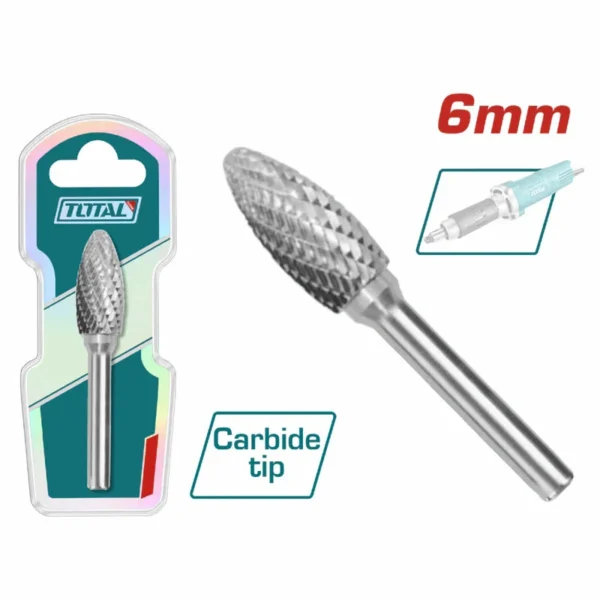 FRESA ROTATIVA TOTAL TIPO ANTORCHA 6MM