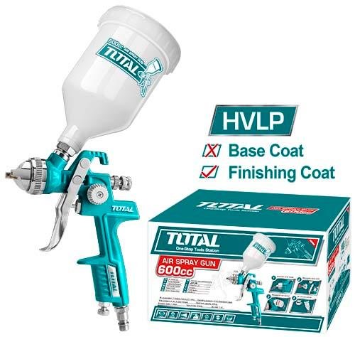 PISTOLA PARA PINTAR TOTAL DE GRAVEDAD 600CC HVLP