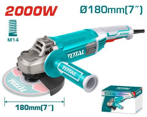 AMOLADORA TOTAL 7 1/4" 2000W