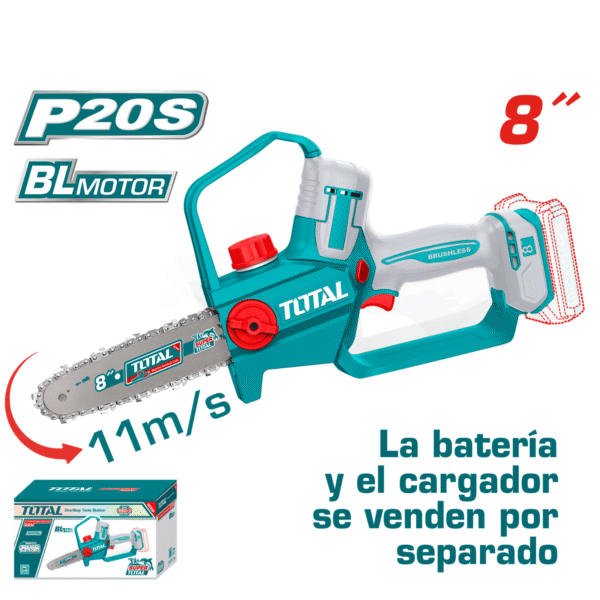 MINI SIERRA TOTAL 8" 20V BRUSHLESS