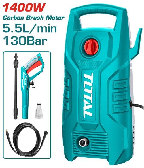 HIDROLAVADORA TOTAL 1400W 130 BAR