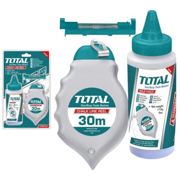 TIRALÍNEA TOTAL 30M CON TIZA Y NIVEL