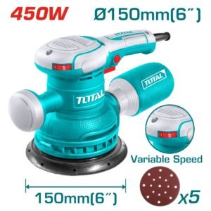LIJADORA ORBITAL TOTAL 6" 450W